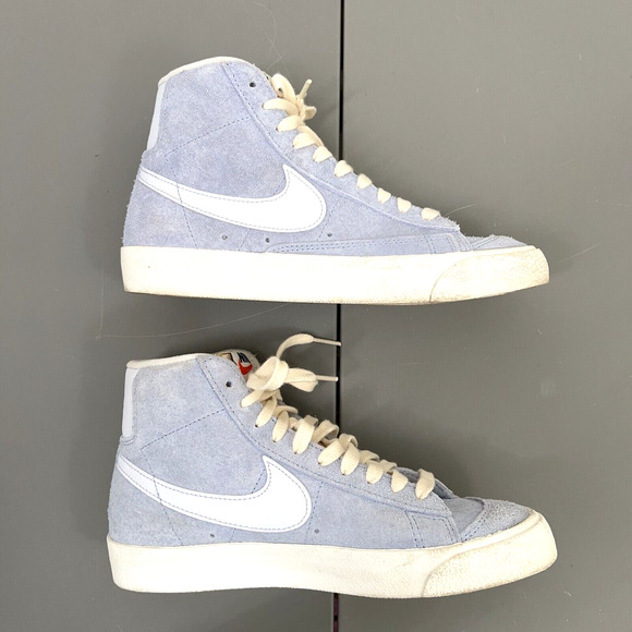 Nike Blazer Suede Retro Sneakers DV7006-400 Women 8 US Trainers High Top - Picture 5 of 9